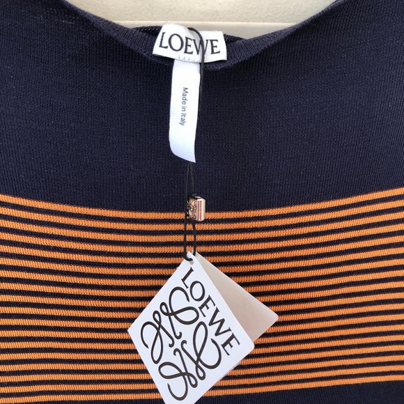 Loewe Striped Midi Dress SS19 - Picture 6 of 8